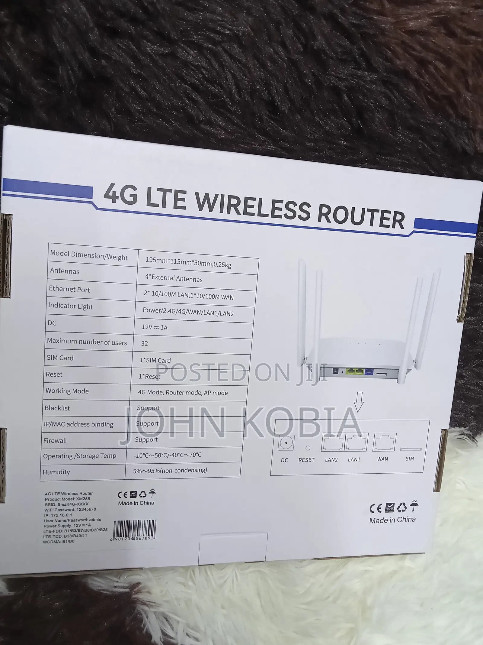 4g Lte Wifi Router 300mbps Wireless Router