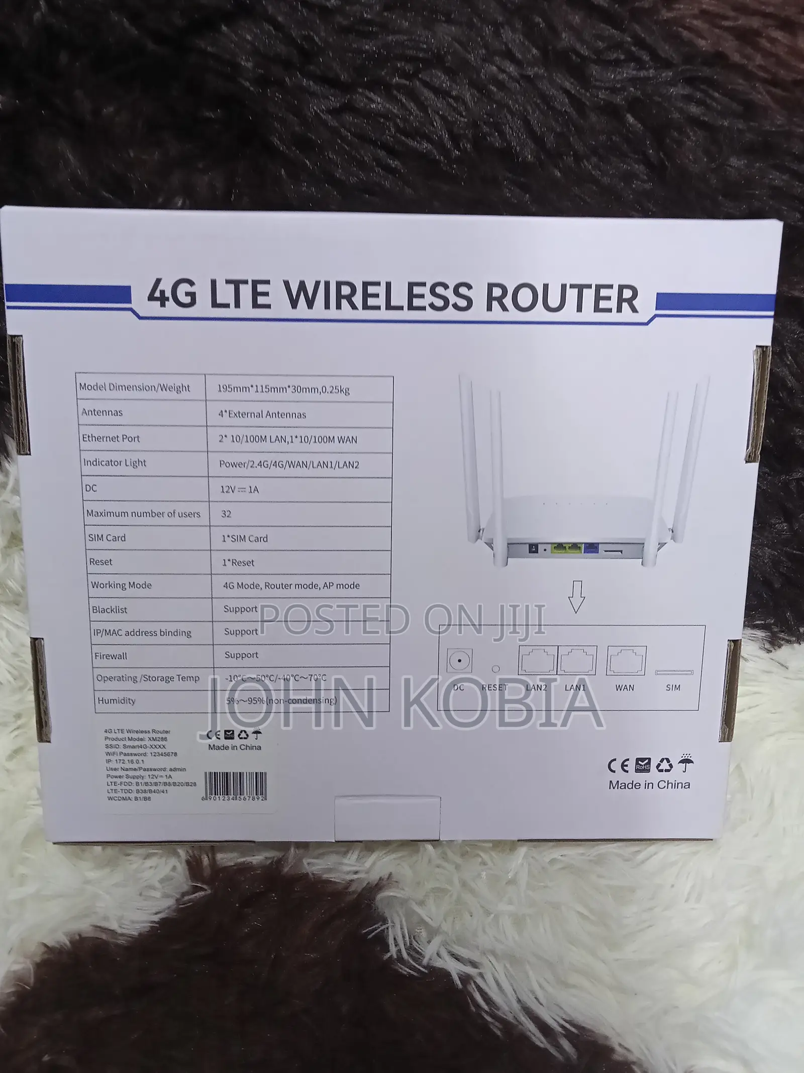 4g Lte Wifi Router 300mbps Wireless Router