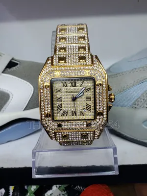 Quality Original Hip-Hop Iced Gold and Silvered Watches