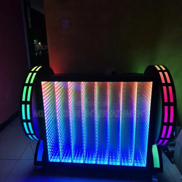 Dj Booth With Led Lights - main view