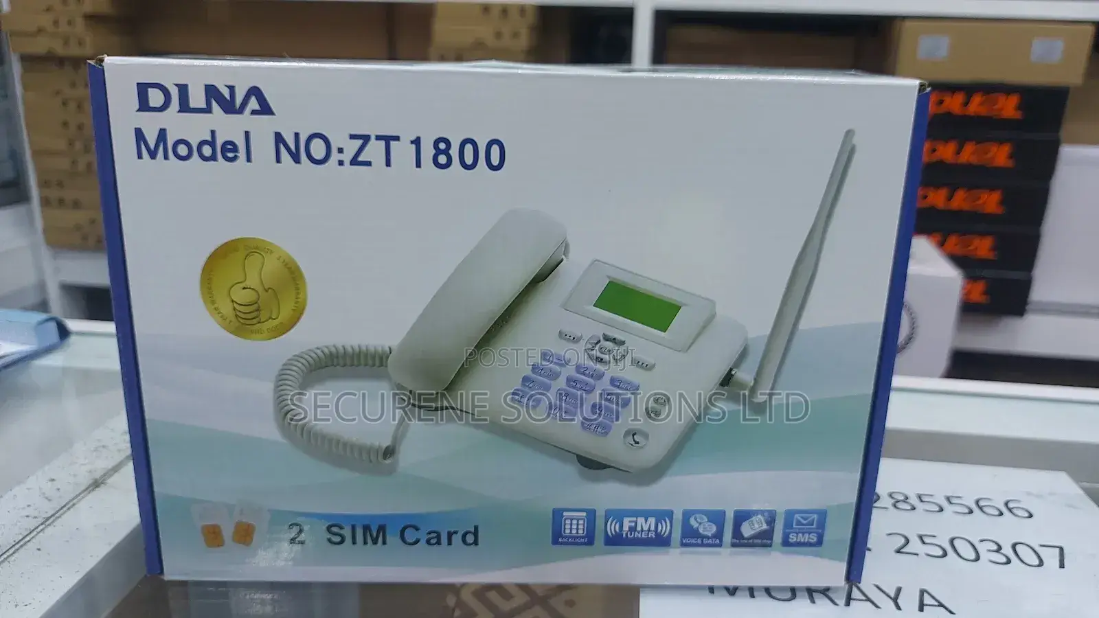 Dlna Fixed Wireless Phone Model Number Zt1800