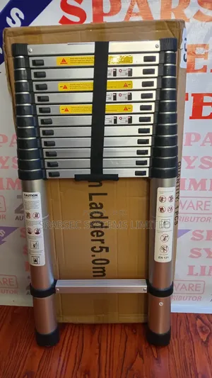 5.0m Telescopic Aluminium Ladder