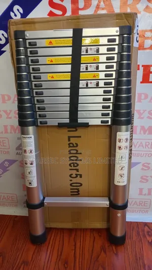 5.0m Telescopic Aluminium Ladder