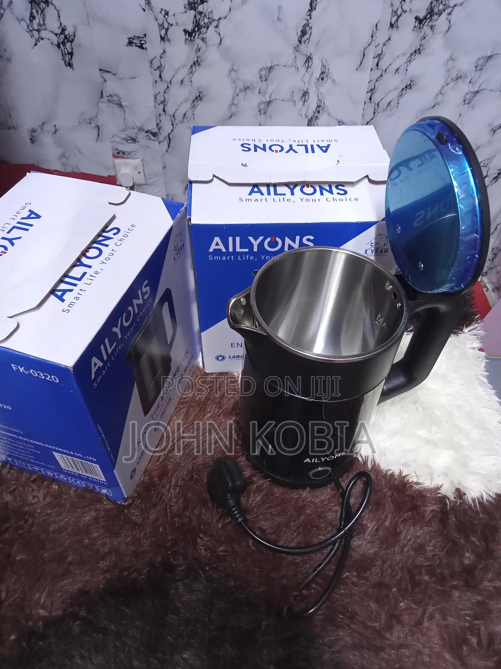 Fk-0320 Ailyons Electric Kettle (Cordless)