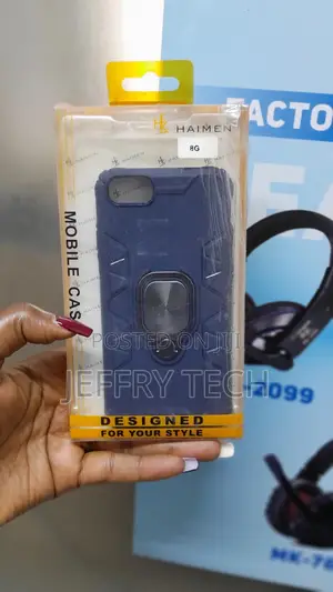 Bigcgreen iPhone 8g Case Heavy Duty Metal Ring Kickstand