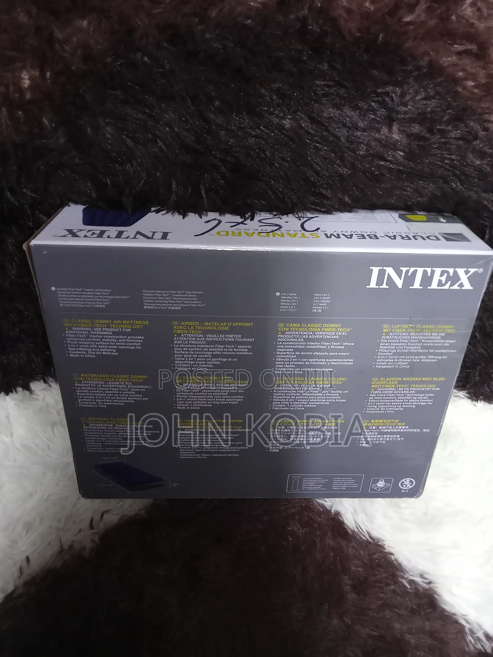 2.5 * 6 Intex Inflatable Mattress
