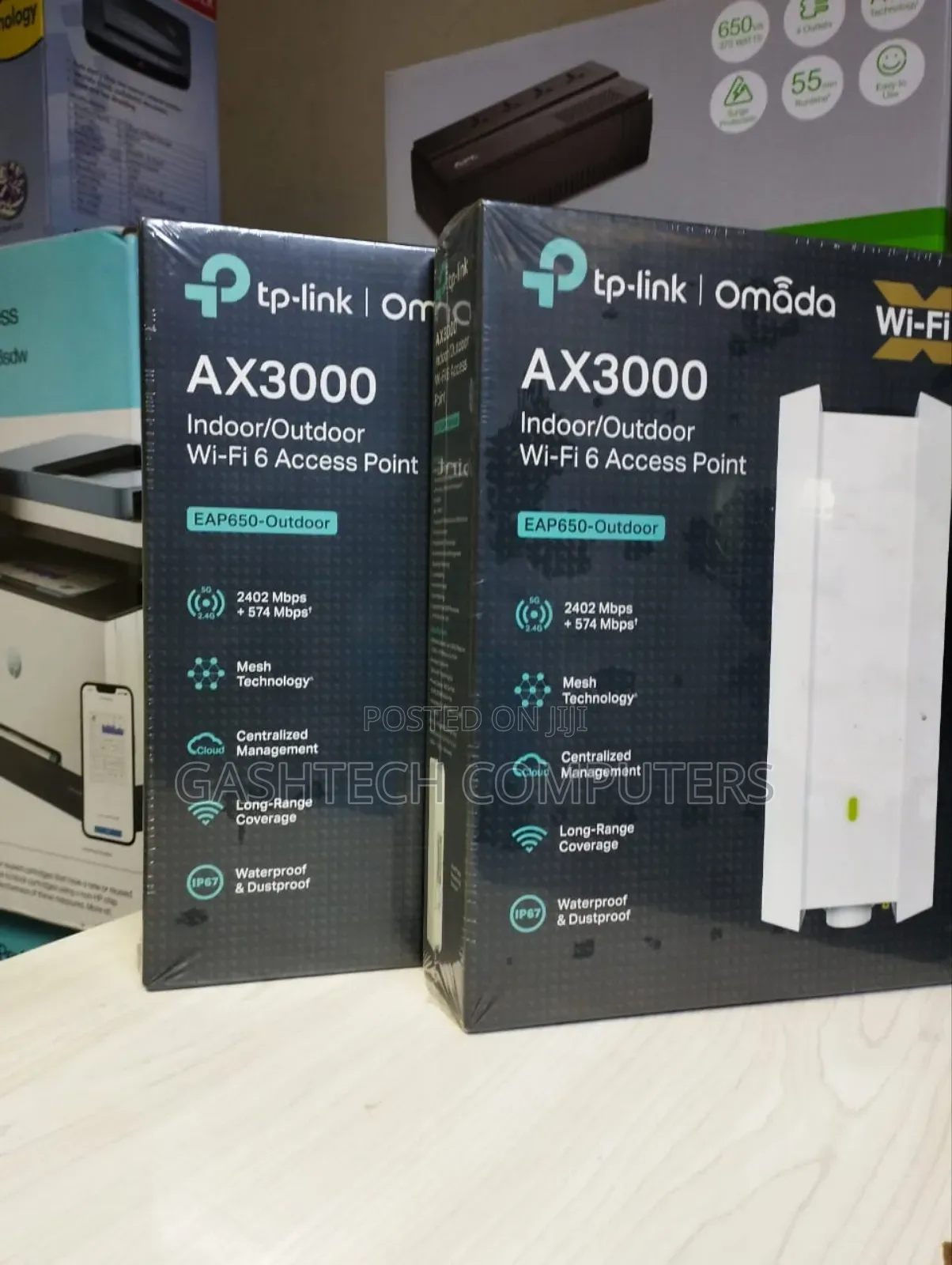 Wi-Fi 6 Tp-Link Omada Eap-650 Outdoor Access Point