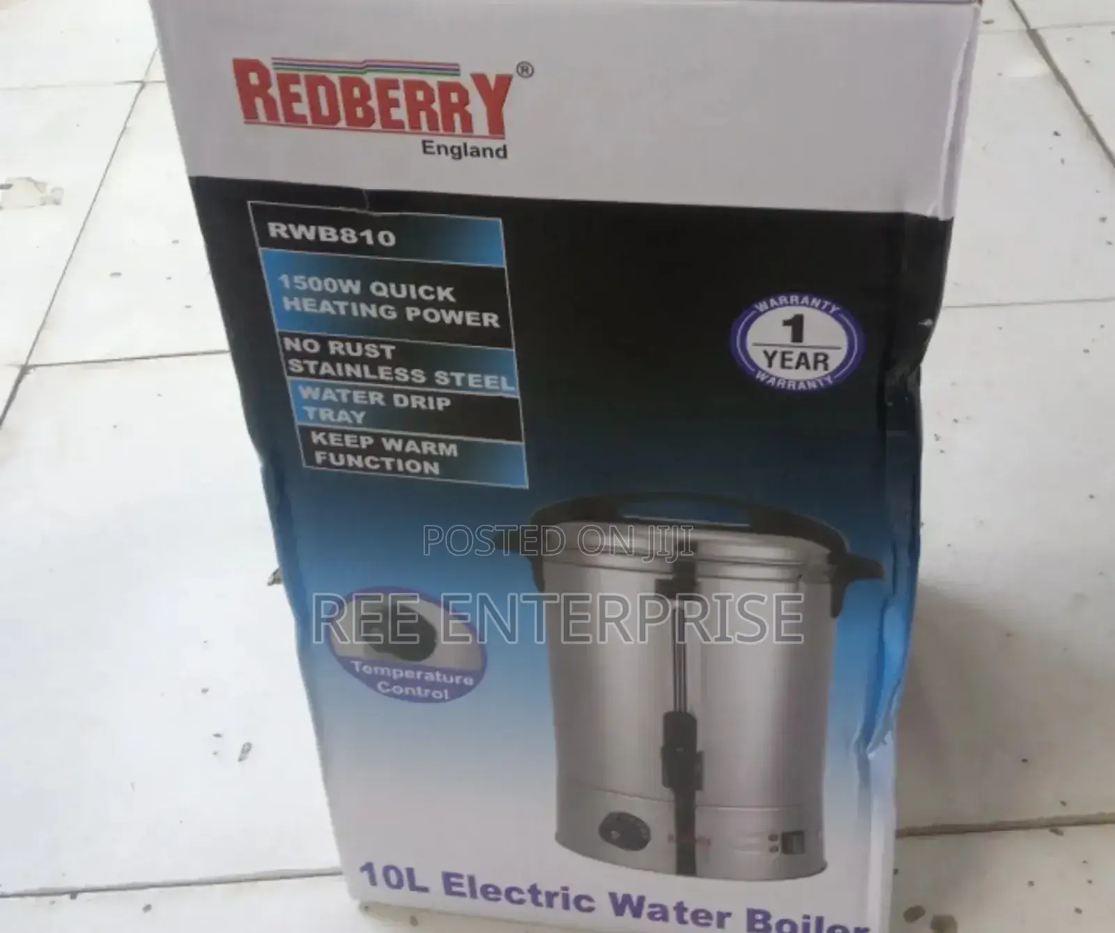 10 Litres Electric Water Boiler New Model
