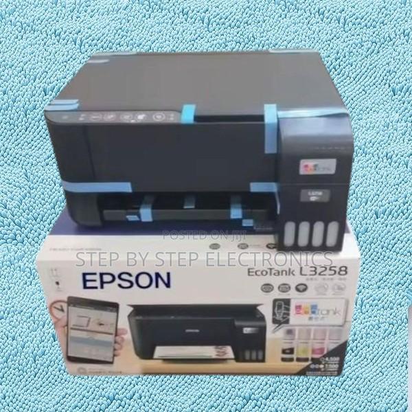 Epson L3258 Inkjet Wireless Wifi All in One Printer
