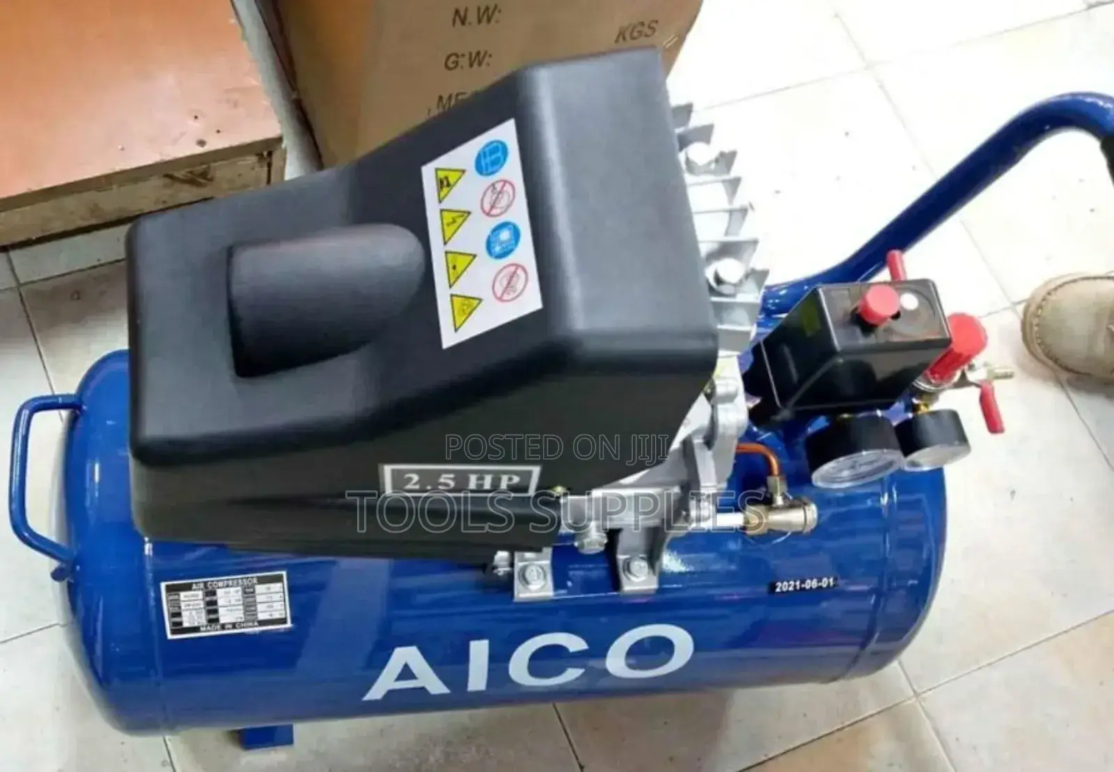 Electric Direct Air Compressor 25 Litres