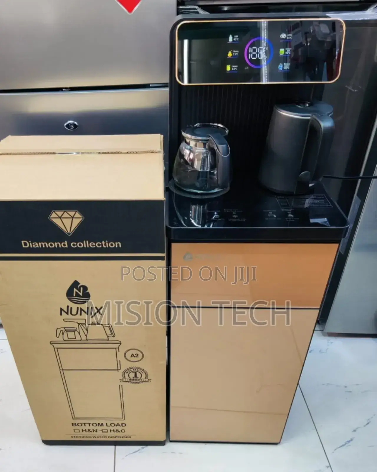 Nunix Dispenser, A2c Hot and Cold Bottom Load * 