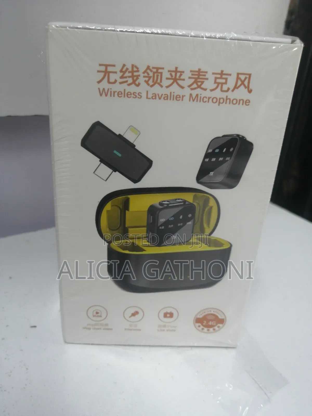 Wireless Type C /iPhone Magnetic Microphone