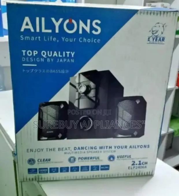 Subwoofer. 2.1ch Ailyons Sound Barmultimediaspeaker System