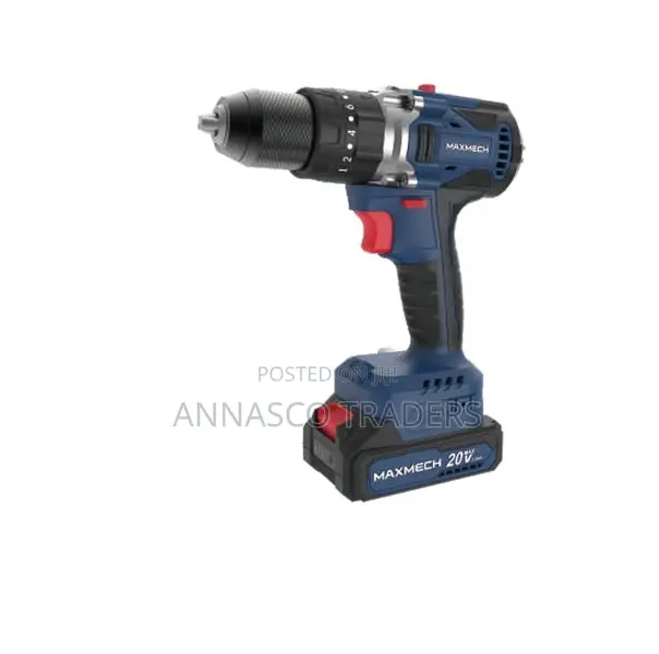Maxmech Ued 20-13i Cordless Drill (Impact) 13mm Impact