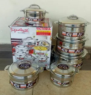 6 Pcs Victoria Stainless Steel Hotpots