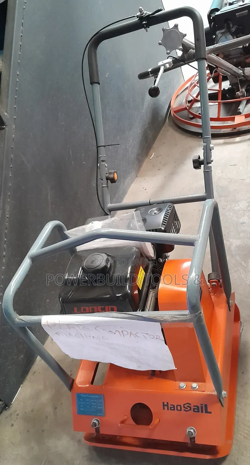 90kgs Haosail Heavy-Duty Plate Compactor