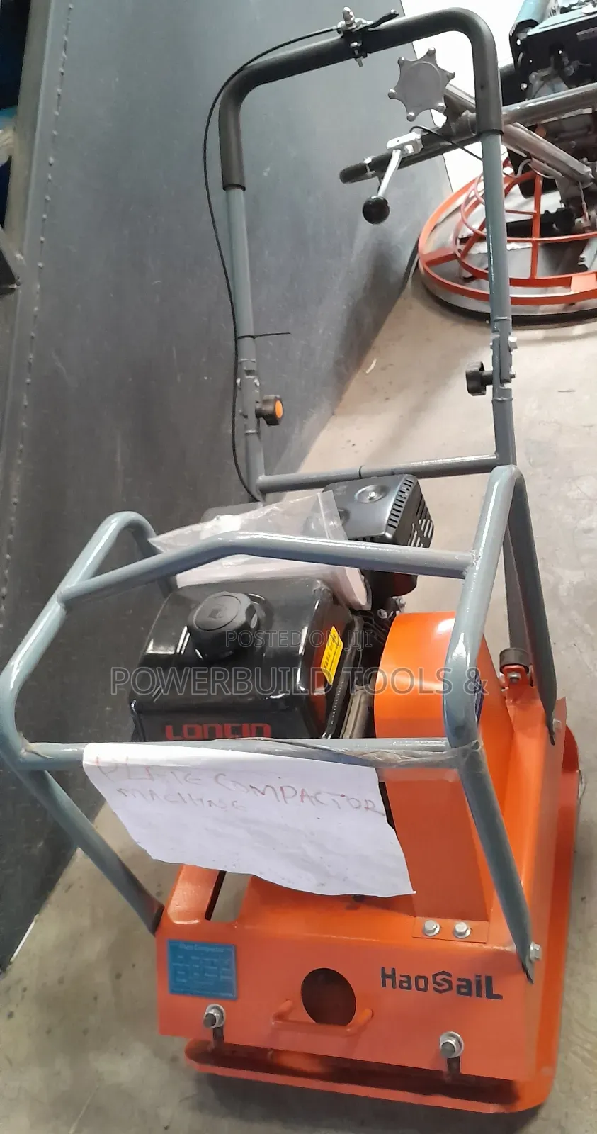 90kgs Haosail Heavy-Duty Plate Compactor