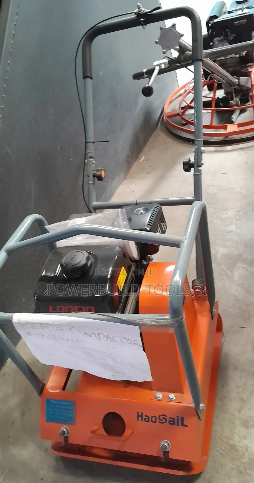 90kgs Haosail Heavy-Duty Plate Compactor