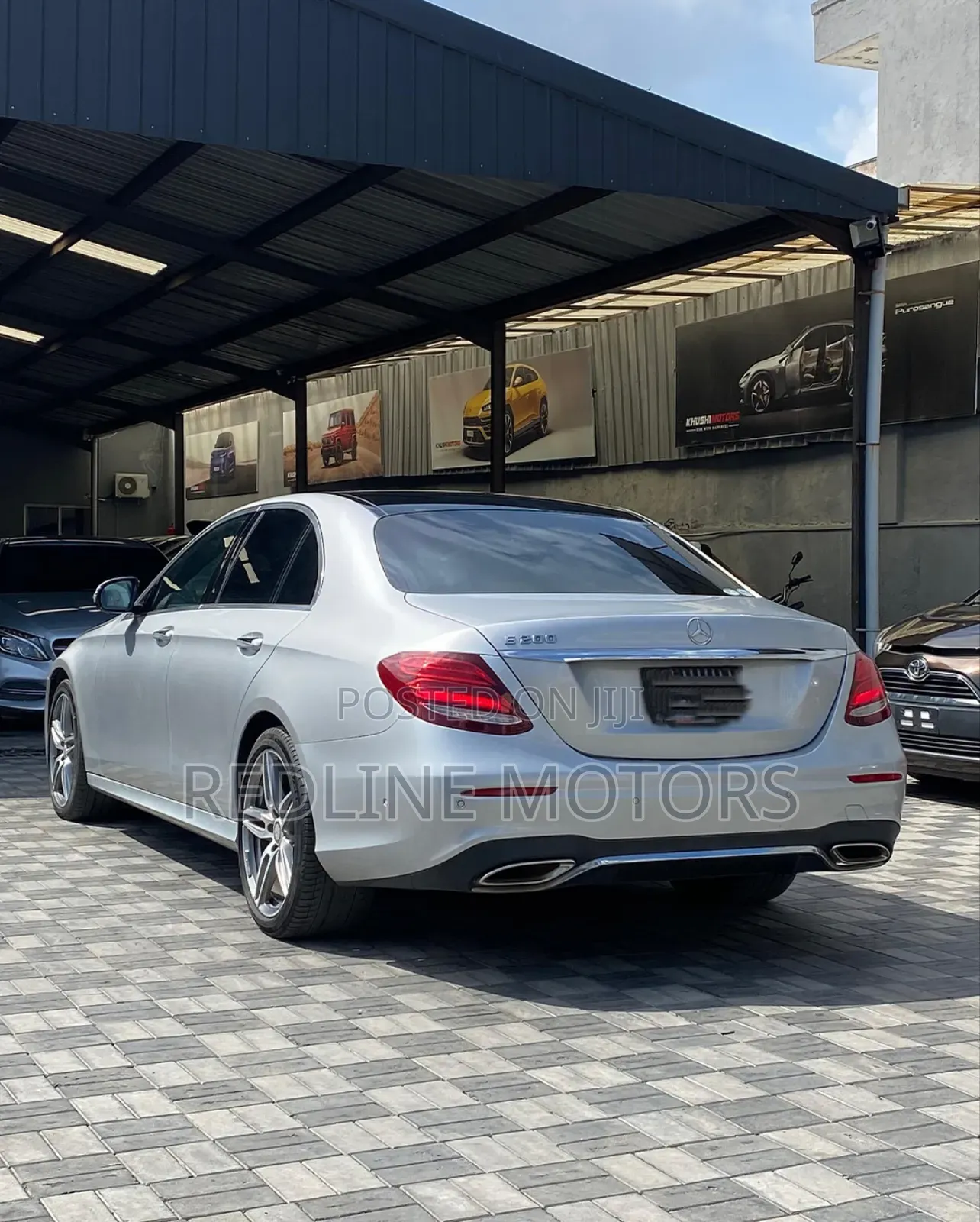 Mercedes-Benz E200 2016 Silver