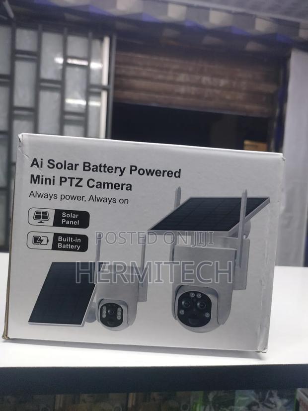Ai Solar Battery Powered Mini PTZ Camera Ubox - thumbnail 4