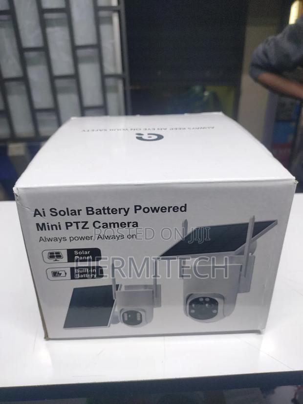 Ubox 4g Solar PTZ CCTV Ai Surveillance Cameras Solar Powered - thumbnail 3