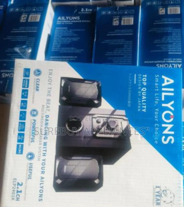 Ailyons Home Theatrer Subwoofer Speaker System 2.1ch - main view