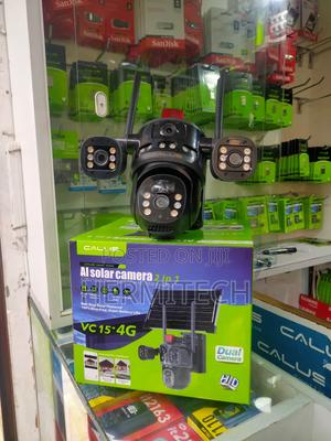 Ai Humanoid Solar PTZ 2in1 4g Camera With 3 Screens - thumbnail 2