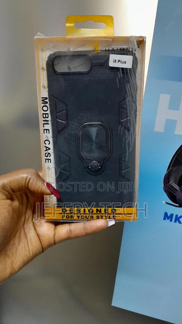 Movoyee Apple iPhone 7/8 Plus Hard Tpu Ring Stand Case - main view