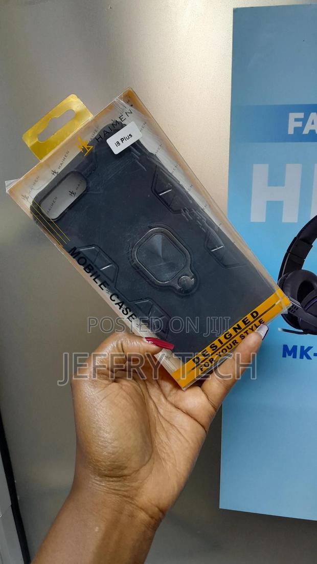 Movoyee Apple iPhone 7/8 Plus Hard Tpu Ring Stand Case - thumbnail 2