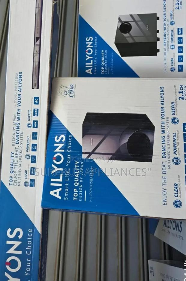 Subwoofer. Ailyons 2.1ch
Soundbar - main view