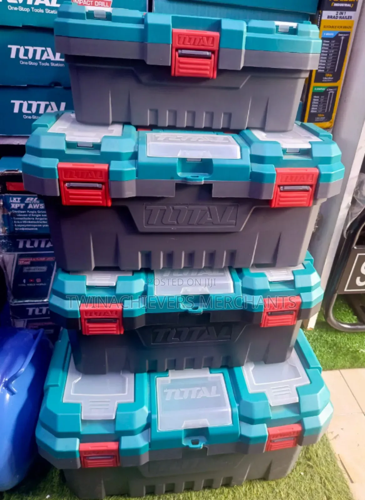 Plastic Empty Toolboxes