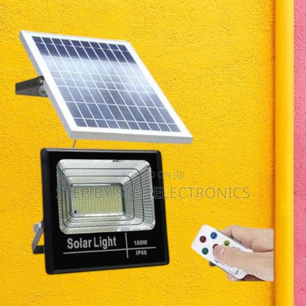 Automatic on/ Off 100 Watts Dusk to Dawn Solar Flood Light