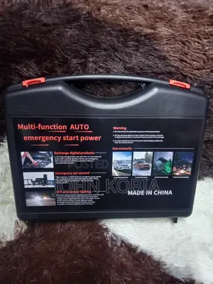 Vehicle Jump Starter Kit With Compressor