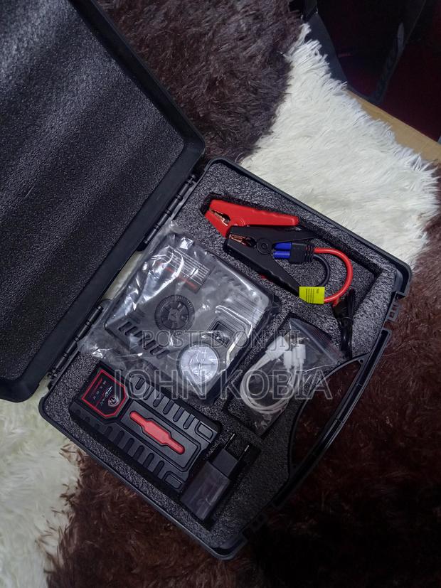 Vehicle Jump Starter Kit With Compressor - thumbnail 4