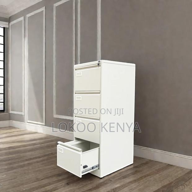 Office Cabinet: 4-Drawer Paper Filing Unit - thumbnail 3