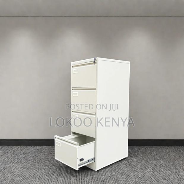 Office Cabinet: 4-Drawer Paper Filing Unit - thumbnail 4
