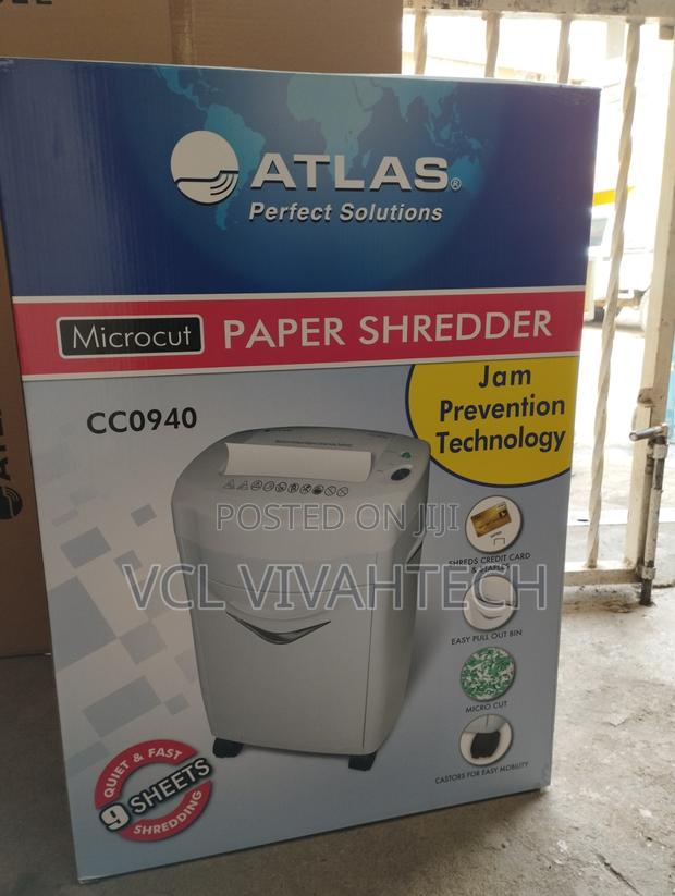 Atlas Cc0940 Cross Cut Paper Shredder - main view