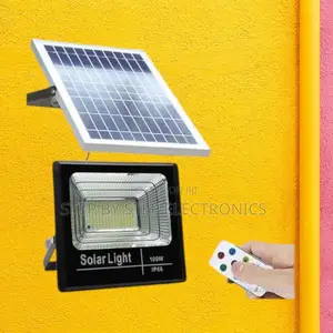 Dusk to Dawn 100 Watts Remote Control Led Solar Flood Light
