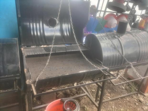 Juakali Metallic BBQ Grill