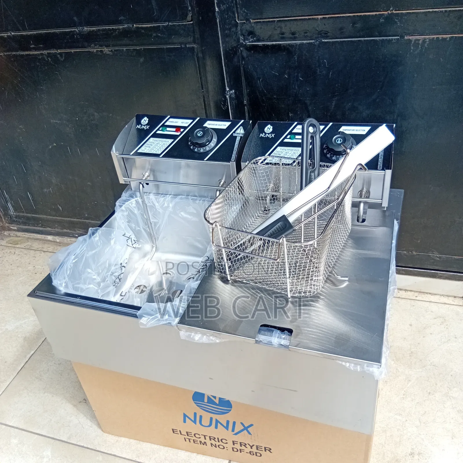 Nunix Electric Double Deep Fryer