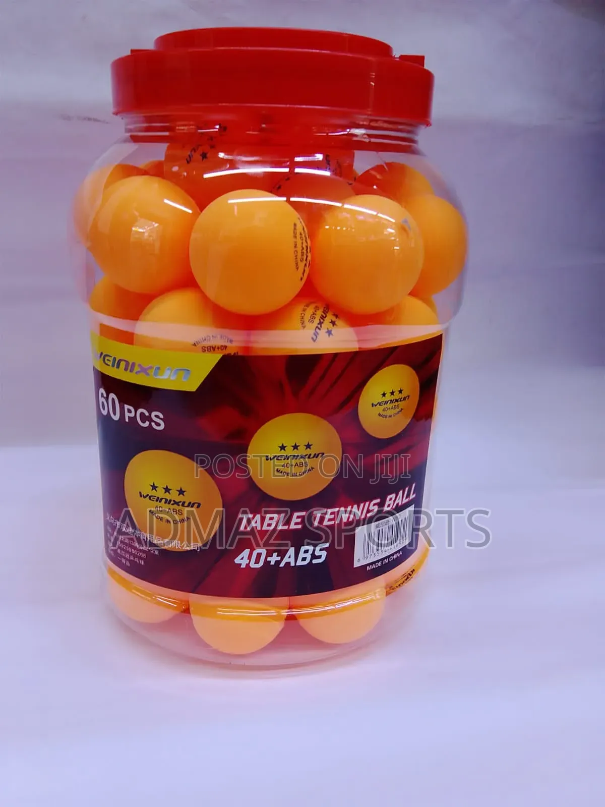 Tin Table Tennis Balls (60pcs)