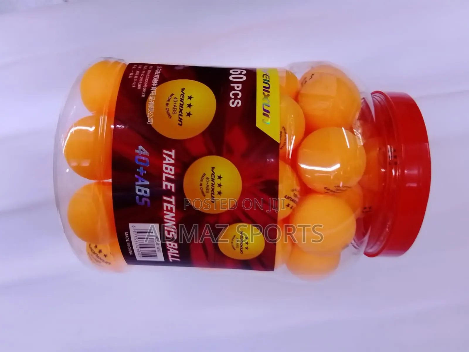 Tin Table Tennis Balls (60pcs)