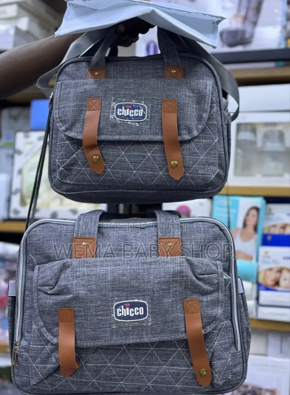 3 in 1 Chicco Baby Diaper Bag Set