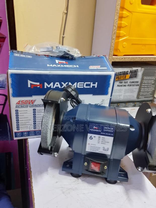 450w Bench Grinder/ Maxmech 6" Bench Grinder - thumbnail 2