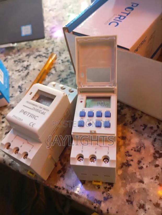 Multi Time Digital 220 Volt Din Rail Timer Switch
