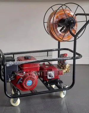 Trolley Sprayer With Hose Reel