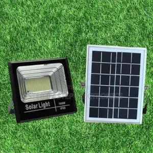 Ip66 Waterproof 100w Solar-Powered Led Flood Light