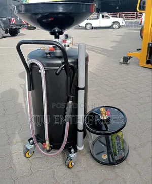 Oil Draining Machine Black in Colour