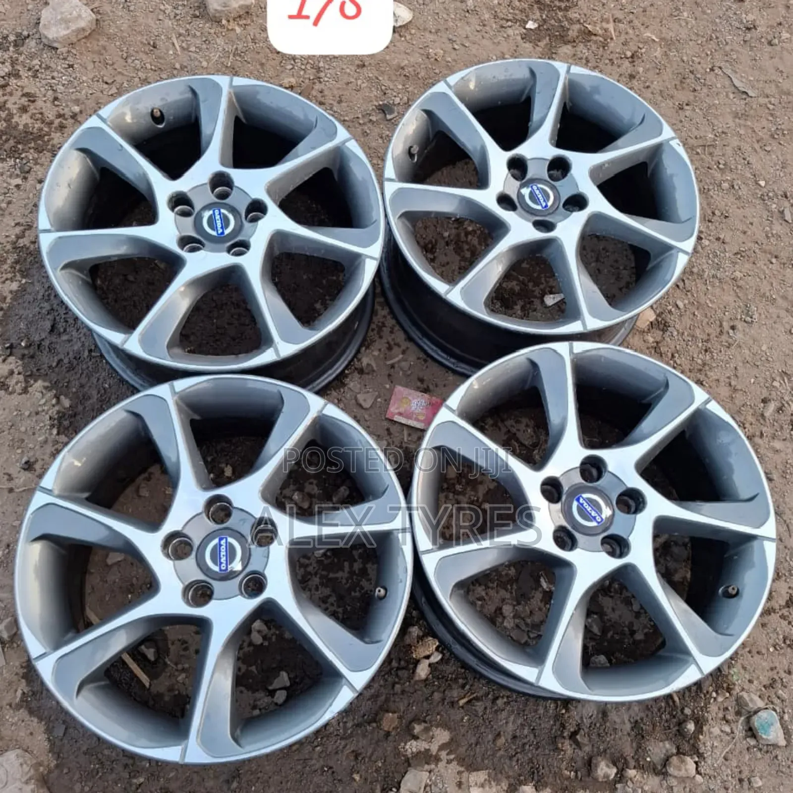 Size 17 Inches Volve Rims Set