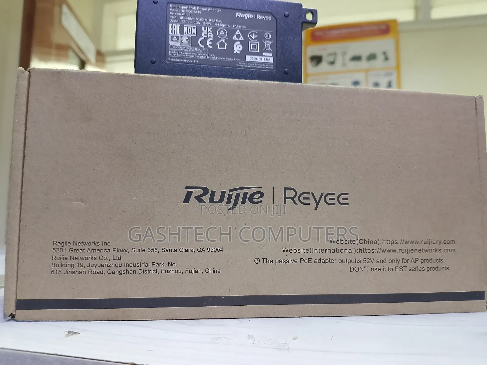 52v Ruijie 52volts Poe Adapter